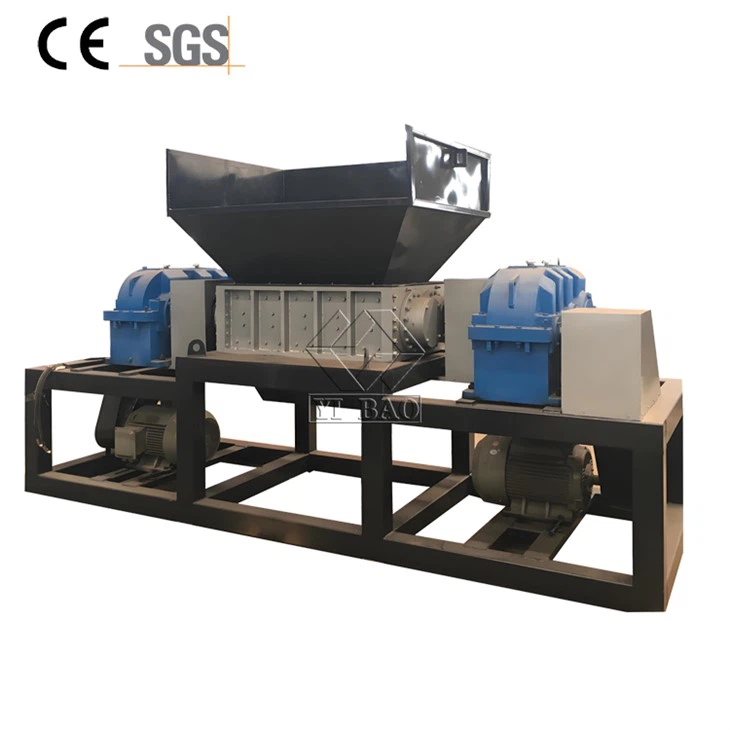 Double Shaft Manje Fatra Plastik Shredder