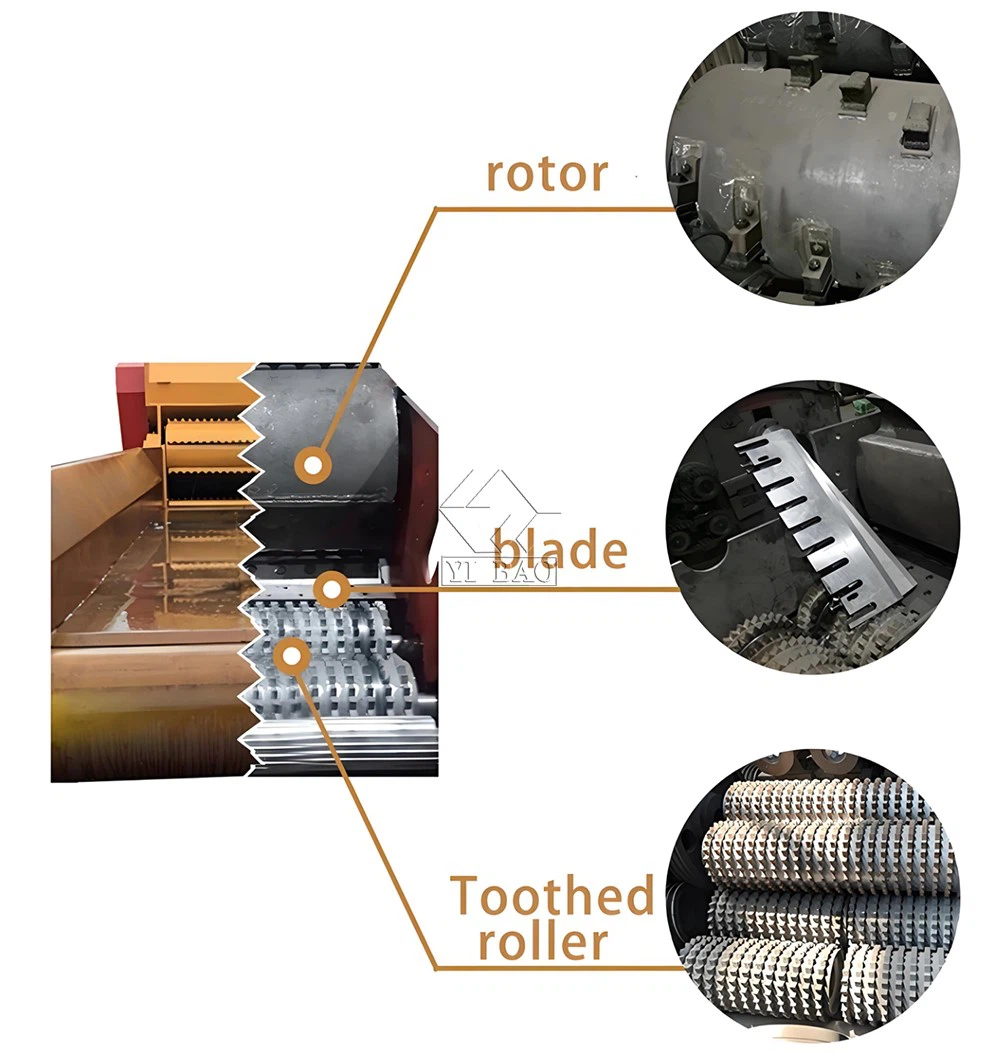 Slab scrap chipper Slab scrap chipper
